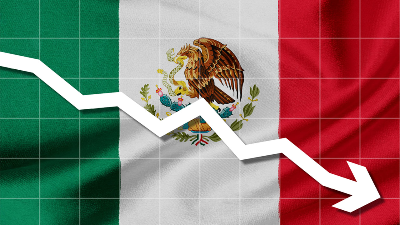 bandera mexico grafica
